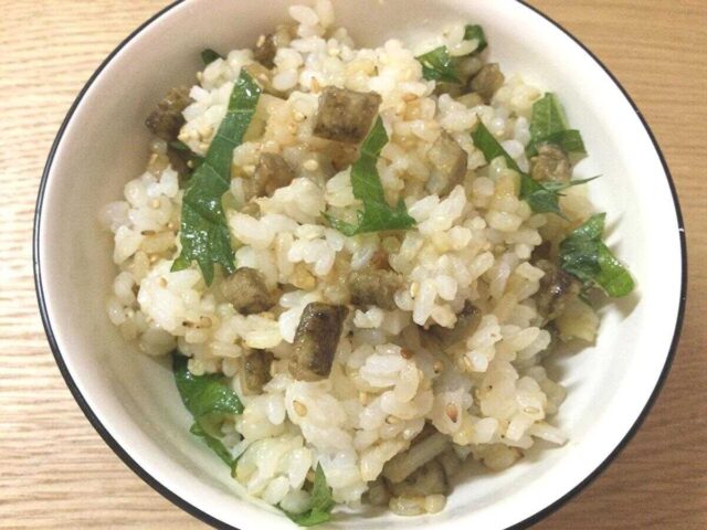 ごぼう 甘辛ごはん